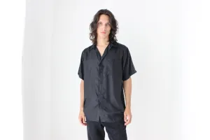 80s PURE SILK Classic Boxy in Ink Black