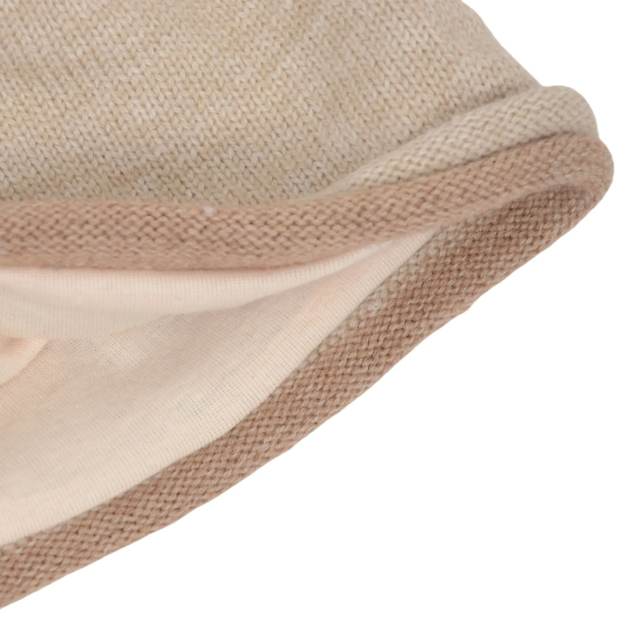 Alilang Comfy Warm Winter Knit Slouchy Beanie Hat Double Color Roll Up Edge Ski Cap for Women Men