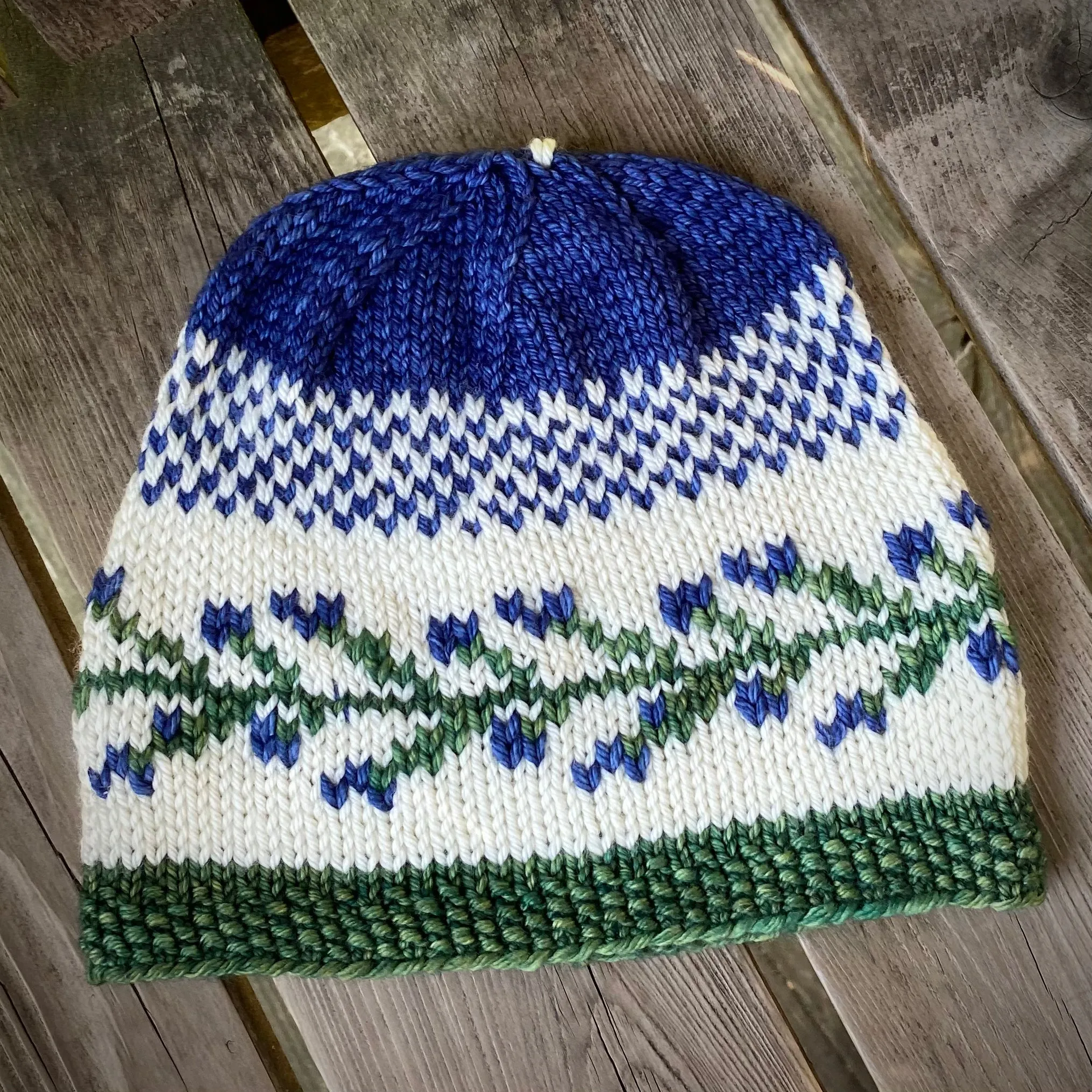 Blueberry Jam Hat by Birch Tree Knits