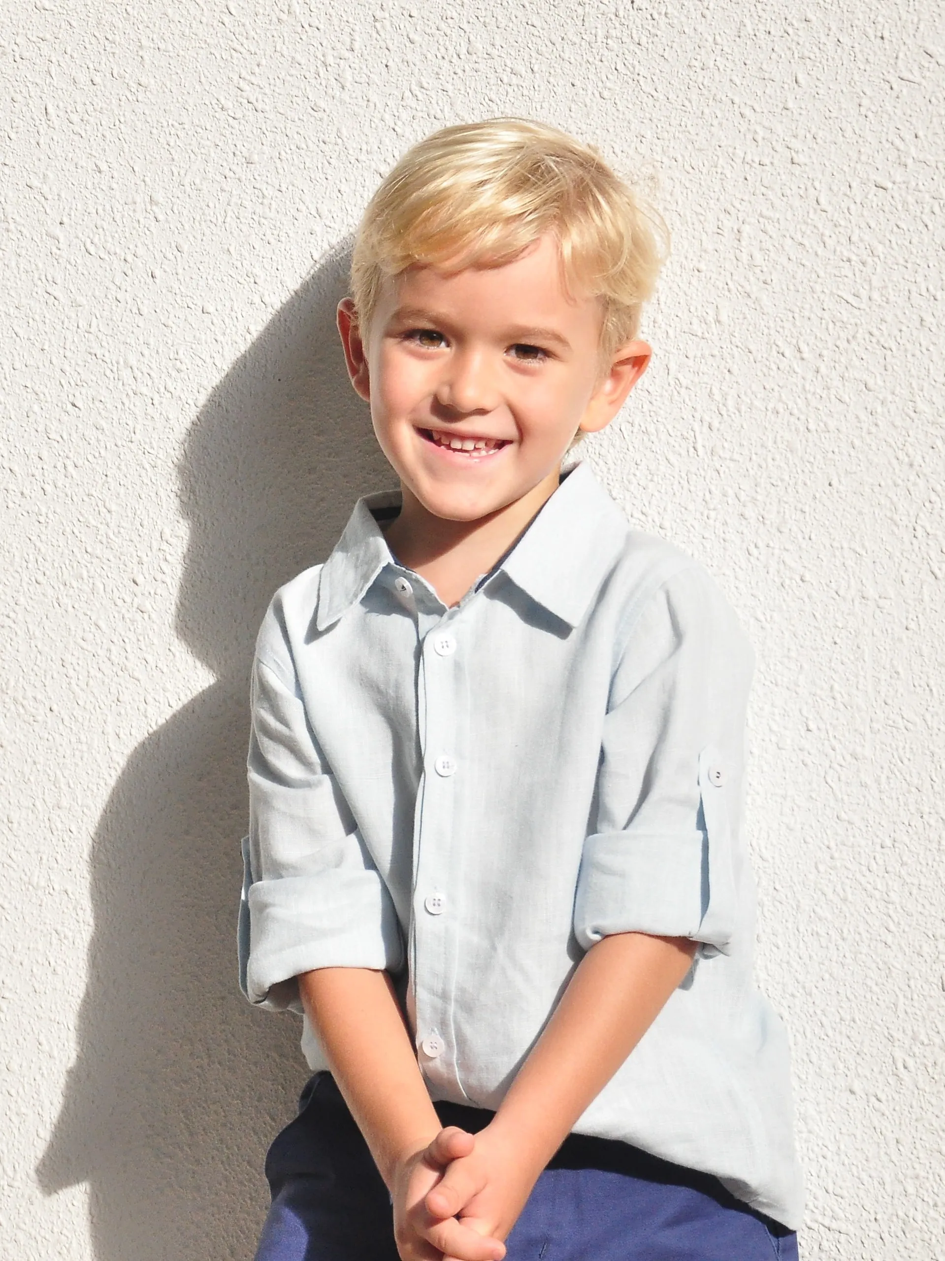 Boy Linen Shirt LS LB