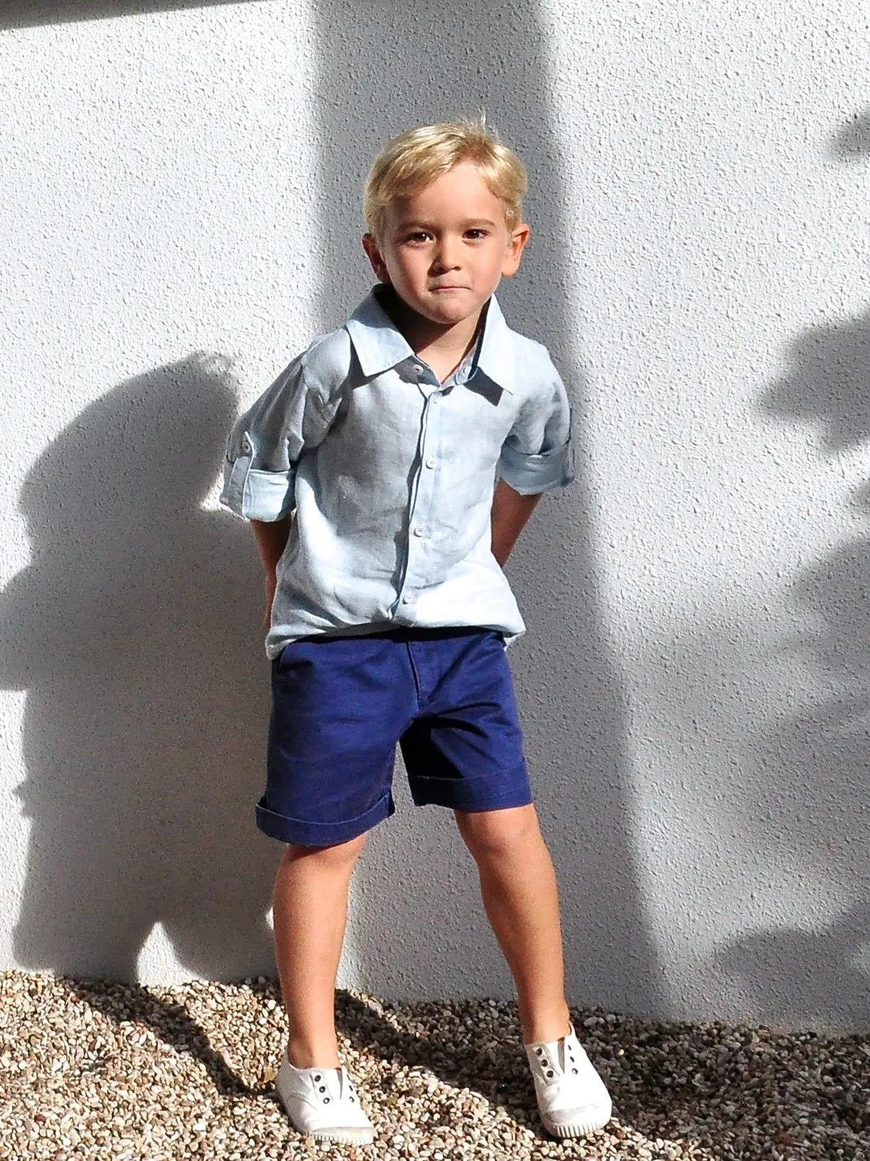 Boy Linen Shirt LS LB