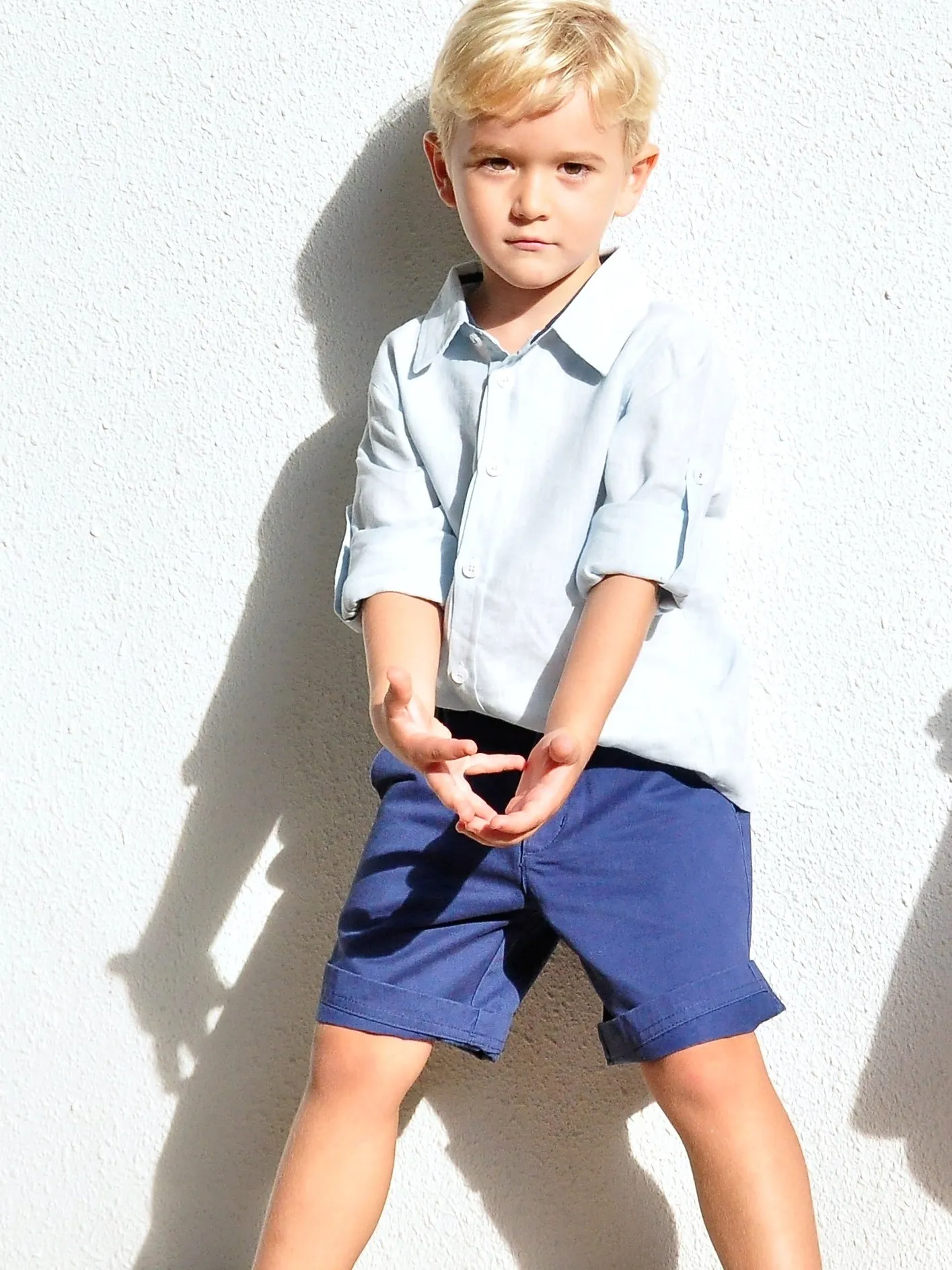 Boy Linen Shirt LS LB