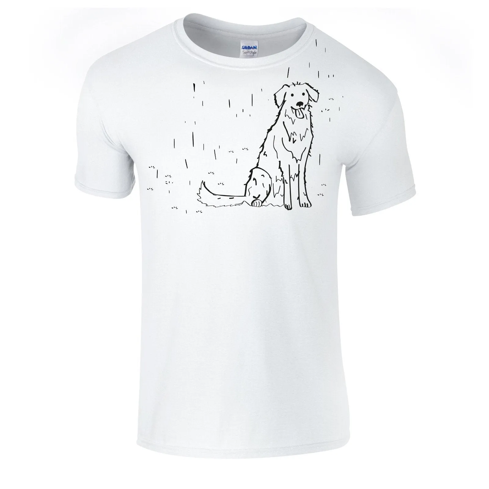 Golden retriever t shirt