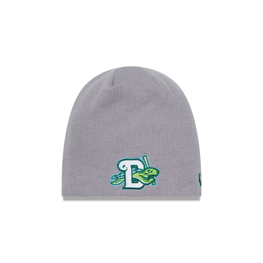 GRAY KNIT BEANIE