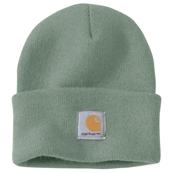 Knit Cuffed Beanie - Jade
