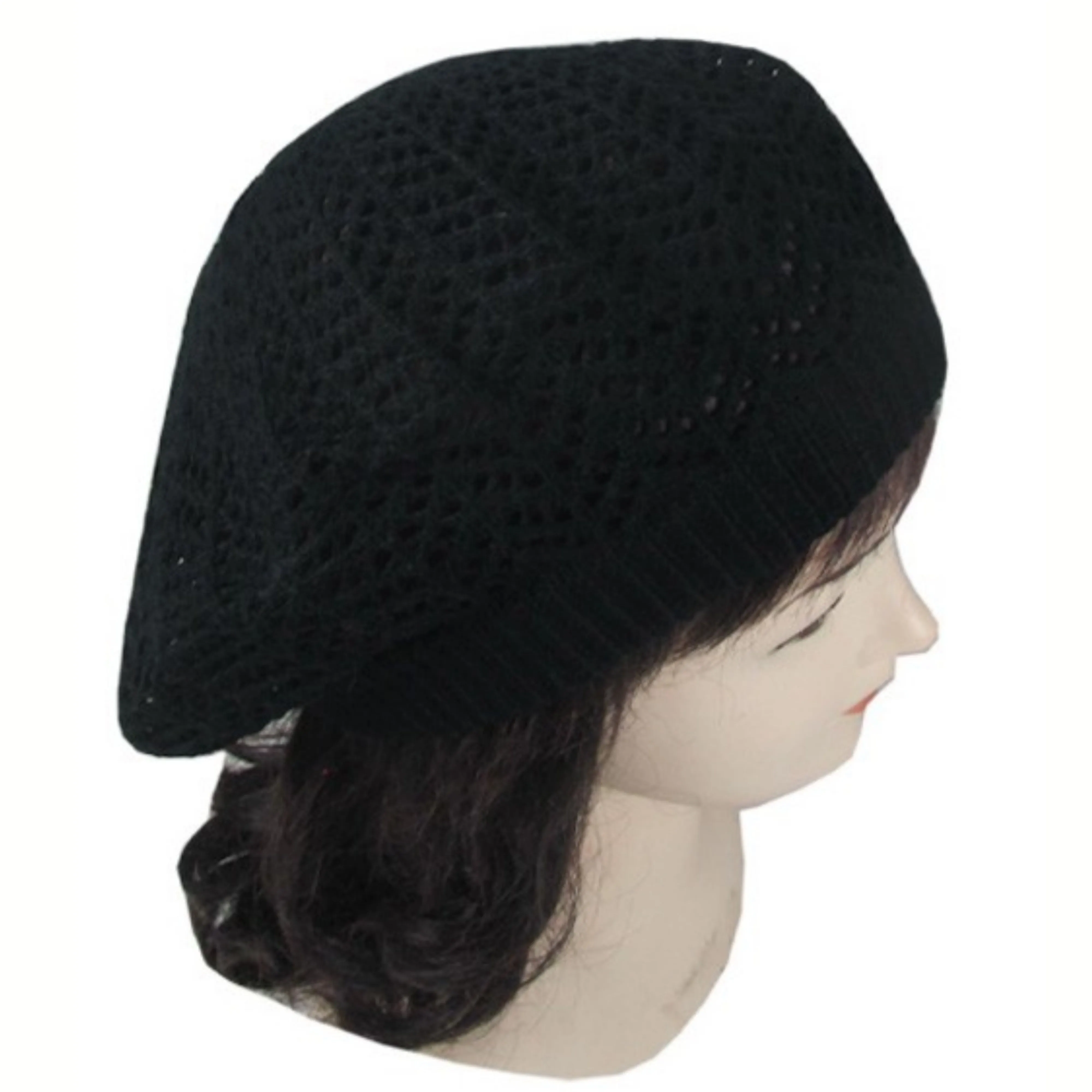 Open Knit Beret