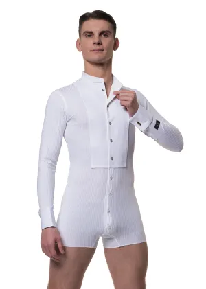 Pack of 2: RS Atelier Nero easy button stretch Ballroom Dance Shirt