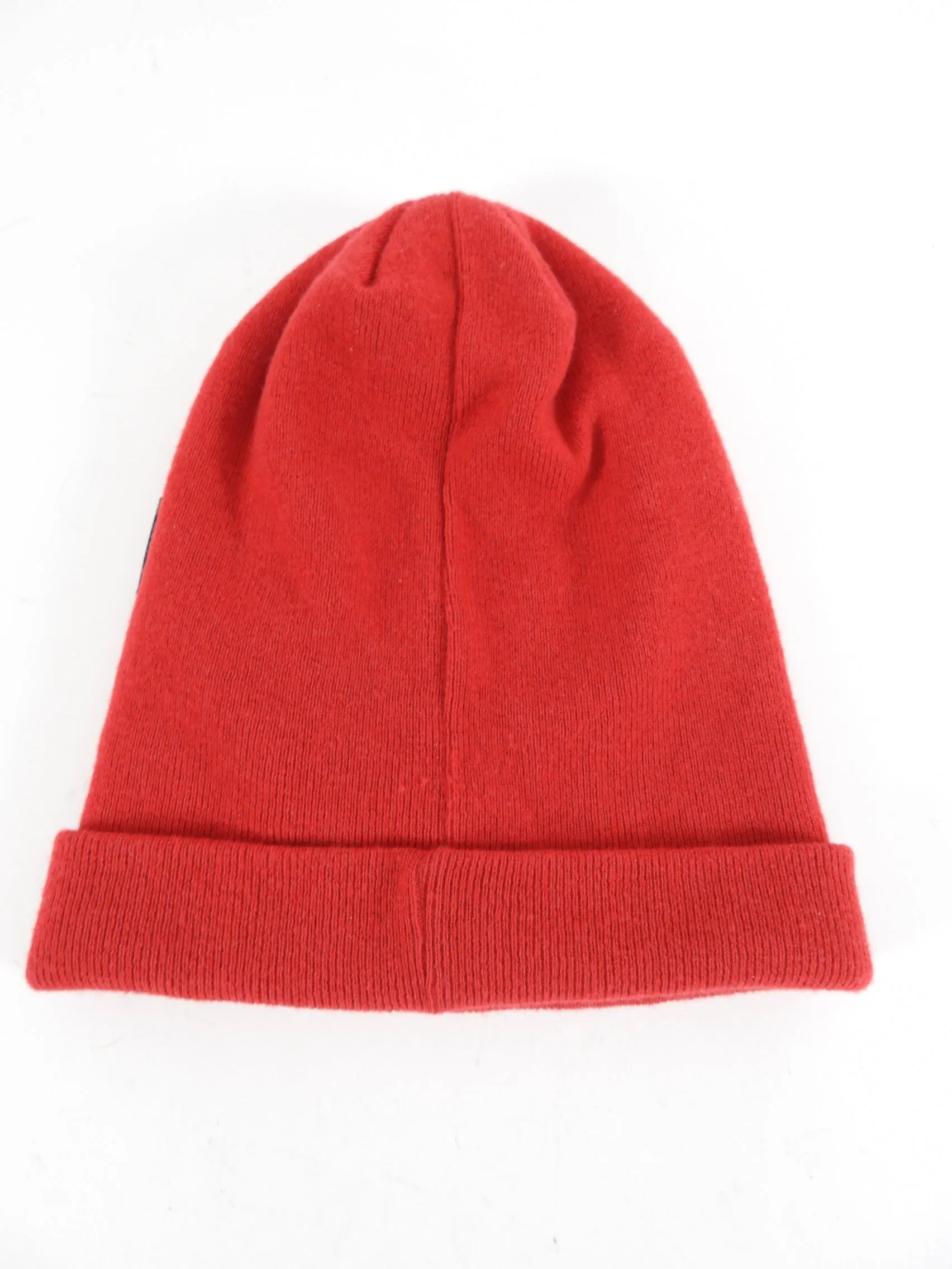 Palm Angels Red Knit Logo Toque