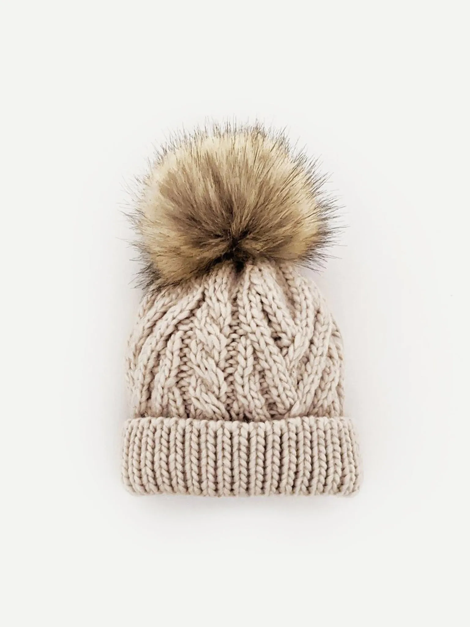Pom Pom Beanie Hat