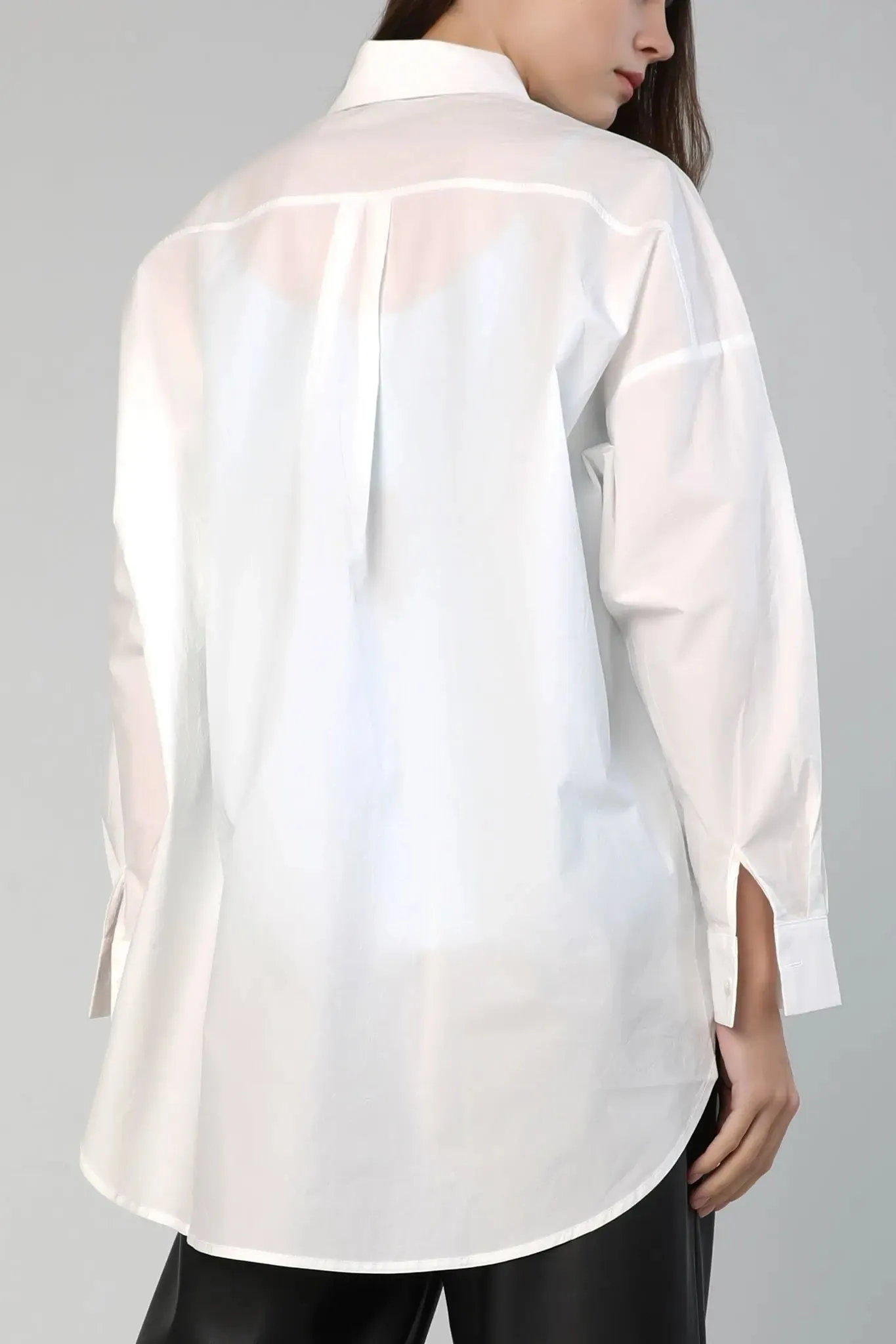 Relaxed Button Down Shirt in Cotton