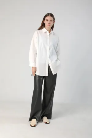 Relaxed Button Down Shirt in Cotton