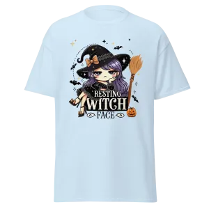 Resting Witch Face - Halloween T-Shirt - Fun Witch Halloween T-Shirt