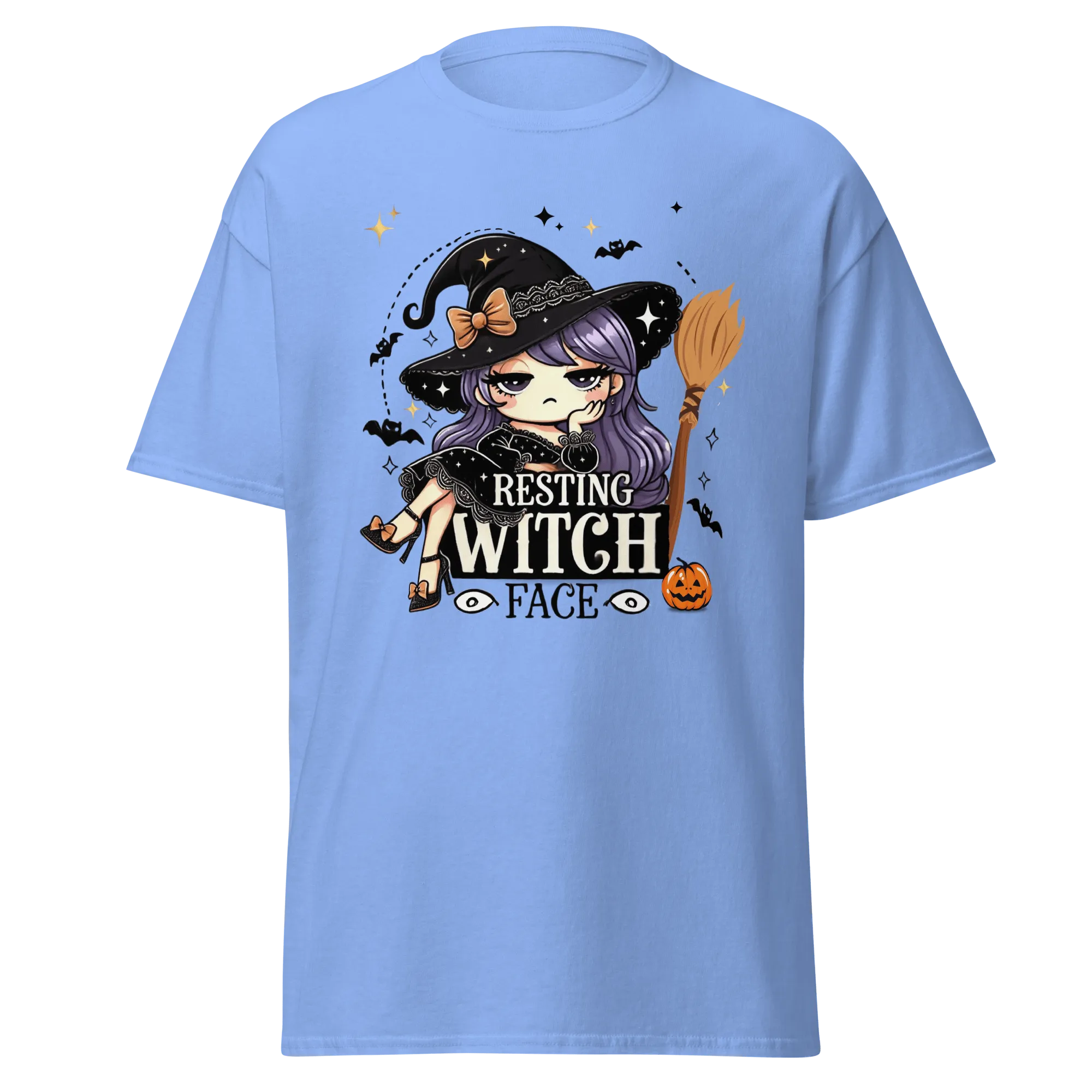 Resting Witch Face - Halloween T-Shirt - Fun Witch Halloween T-Shirt