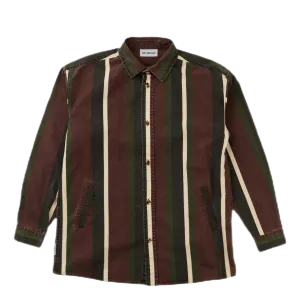 Shirt Jacket Dark Stripe