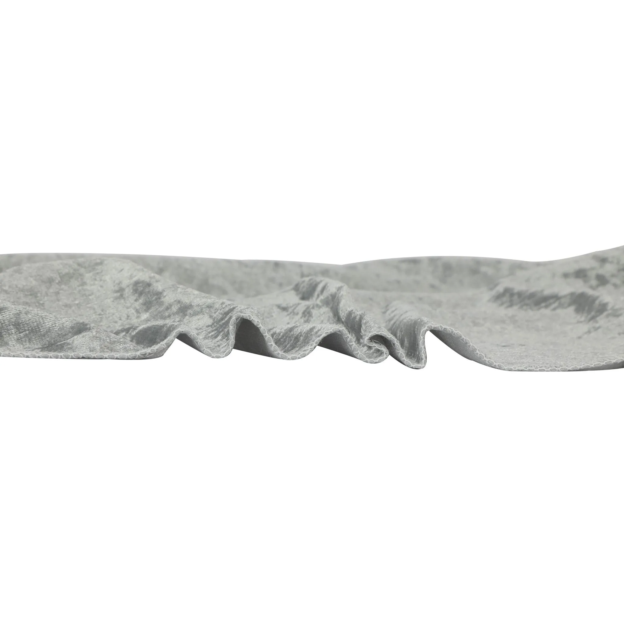 Velvet Table Runner - Silver